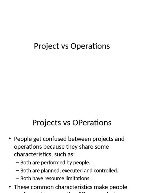 Project vs Operations 的图像结果
