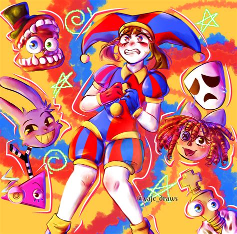 THE AMAZING DIGITAL CIRCUS Image by Yaje Draws #4046352 - Zerochan ...