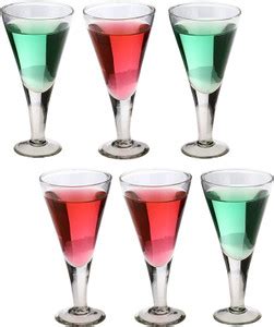 Somil (Pack of 6) Multipurpose Drinking Glass -B1176 Glass Set Wine ...