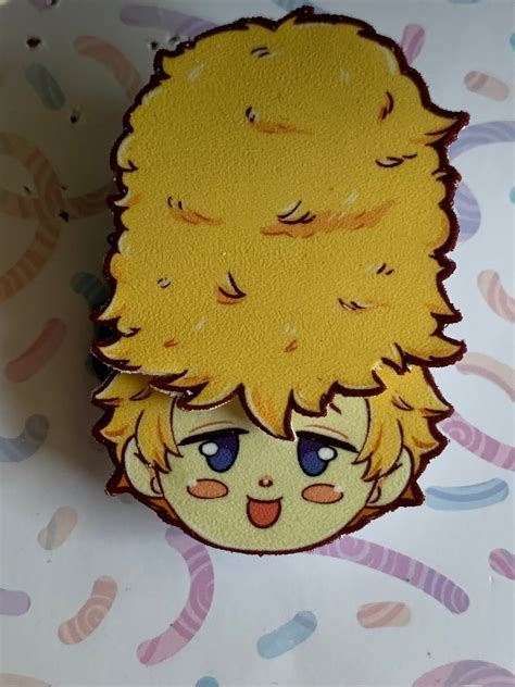 Mob psycho 100 Teru hair magnet pin | BubblyBlueJelly
