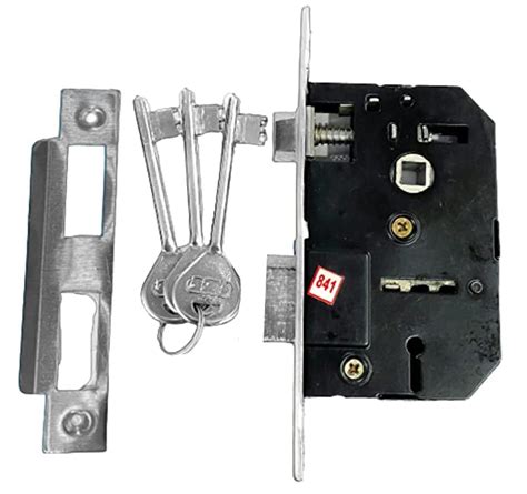 Best Aluminium Hardware GENERIC 001 Door Lock Double Turn Lock with 3 ...