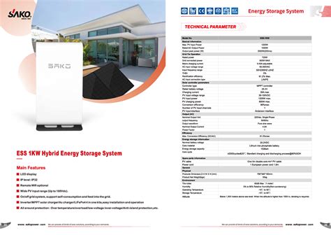 ESS 1KW Hybrid Energy Storage System - SGS_ cac TUV IEC KO Energy ...