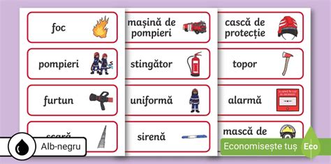 Ziua Pompierilor - 4 mai | 13 septembrie | Twinkl România