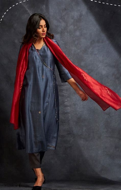Prussian Blue Tunic/Kurta – Ihaworld