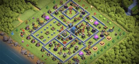 Farming Base TH12 with Link, Anti 3 Stars - Clash of Clans - Town Hall ...