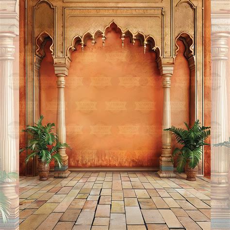 Shrine Shine - Printed Backdrop - Fabric - 8 by 12 Feet – Madras Prop Store