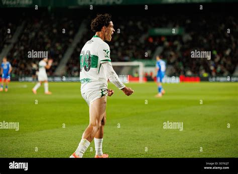 Hector Fort Garcia (Elche CF) seen during the LaLiga EA SPORTS game ...