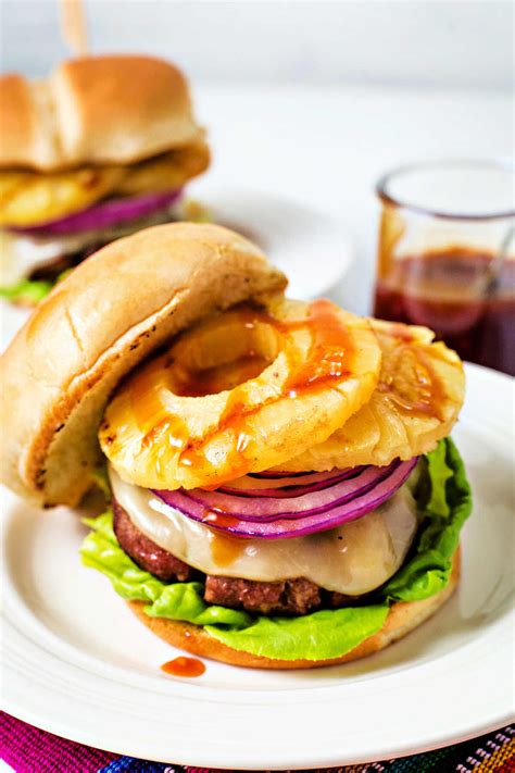 hawaiian teriyaki burger recipe - Adria Pyle