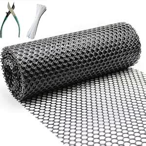 Krrooraa Black Fencing Net, UV Stabilized, Tree Gaurd net, Anti Bird ...