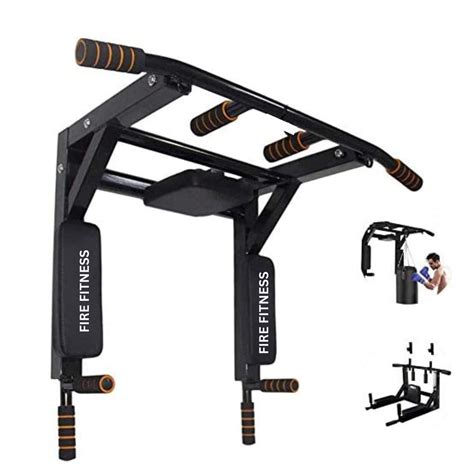 Fire Fitness wall mount pull up bar for home gym equipments strength ...
