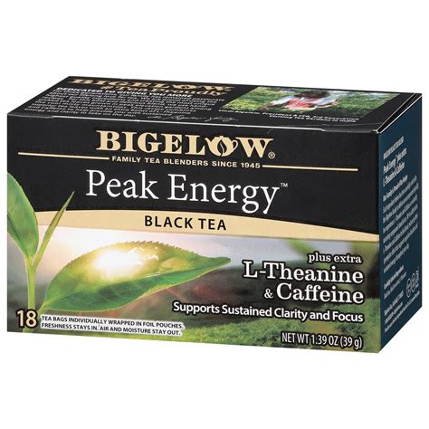 Bigelow Tea Black Tea Peak Energy 1.39 oz | Shipt