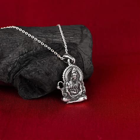 Hanuman Ji Silver Pendants | Buy Online | Divine Jewelry – Prabhubhakti