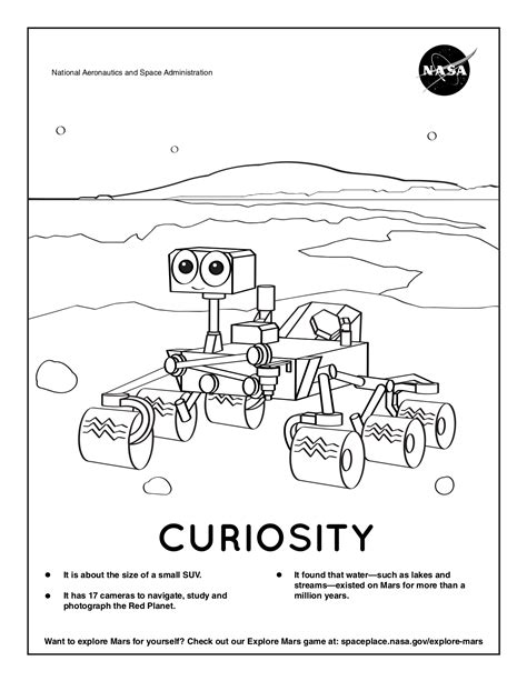NASA Coloring Pages | NASA Space Place – NASA Science for Kids