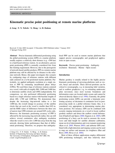 Precise Point Positioning 的图像结果