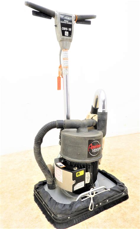 CLARKE AMERICAN OBS-18 SQUARE BUFF FLOOR SANDER — Gazelle Power Equipment