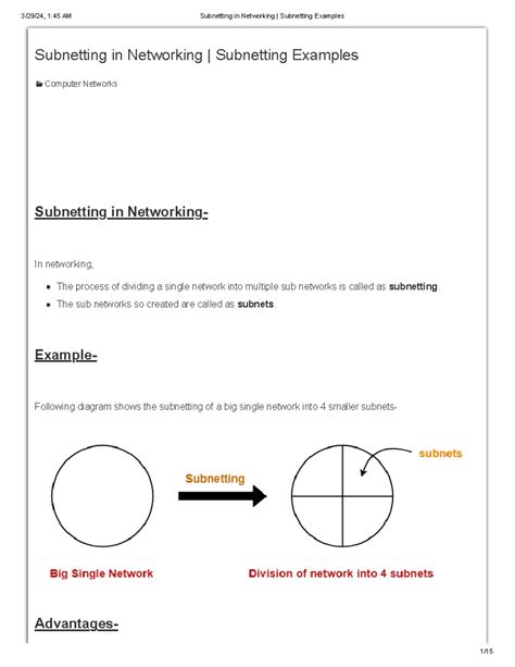 Image result for Computer Networking Subnetting