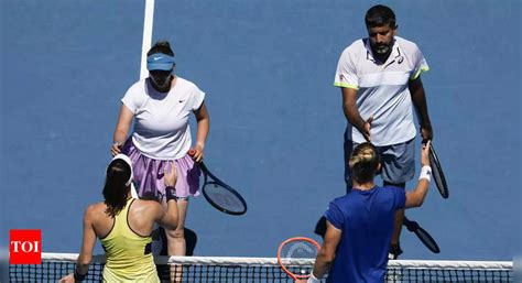 Sania Mirza-Rohan Bopanna Australian Open 2023 Mixed Doubles final ...