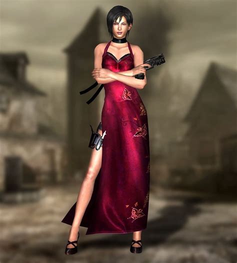 Ada Wong(Red Dress) Resident Evil 4 UHD by xXKammyXx | Ada wong ...