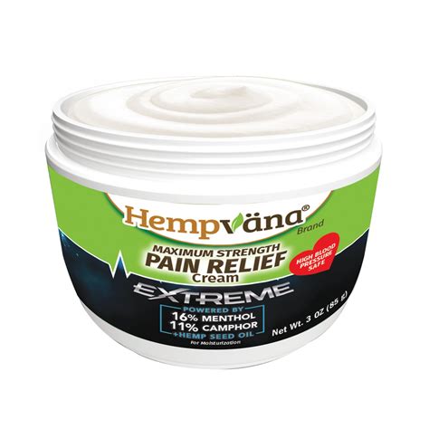 Hempvana Extreme Pain Relief Cream | Healthy Living