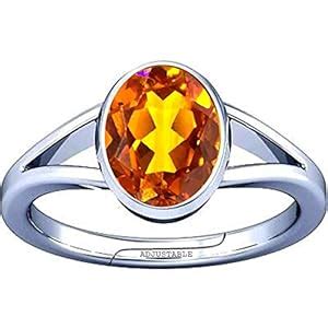 Divya Shakti 11.25-11.50 Ratti Citrine Sunhela Golden topaz Gemstone ...