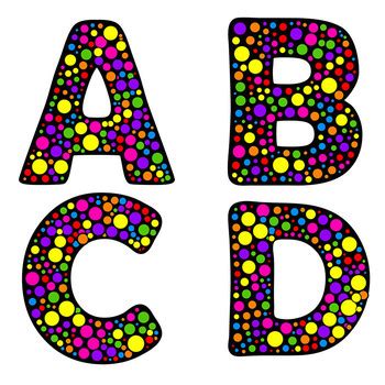 Alphabet Clip Art Letters