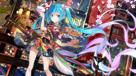 Hatsune Miku Festival Notturno Anime Wallpaper 4K | 3840x2160 ...