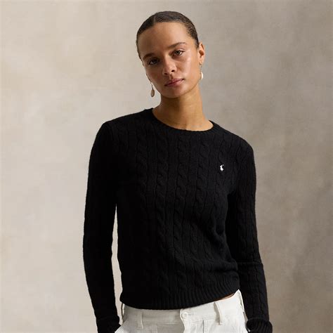 Polo Ralph Lauren Julianna Cable-knit Wool-cashmere Jumper In April ...