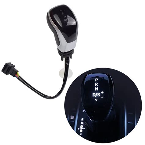 Buy Hacreyatu LHD Automatic LED Gear Shift Knob Retrofit Kit Fit for VW ...