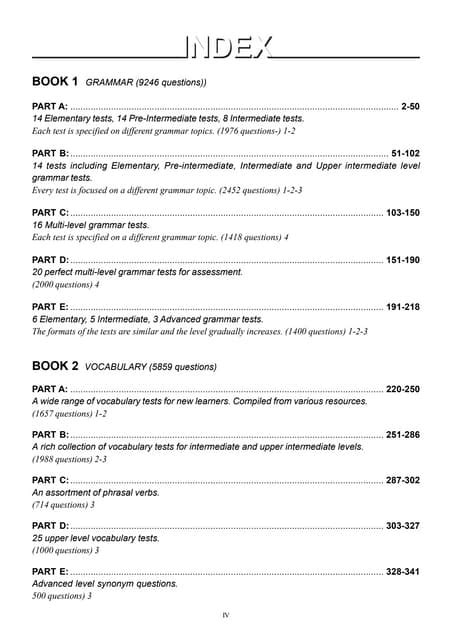 Image result for English Grammar Level Test