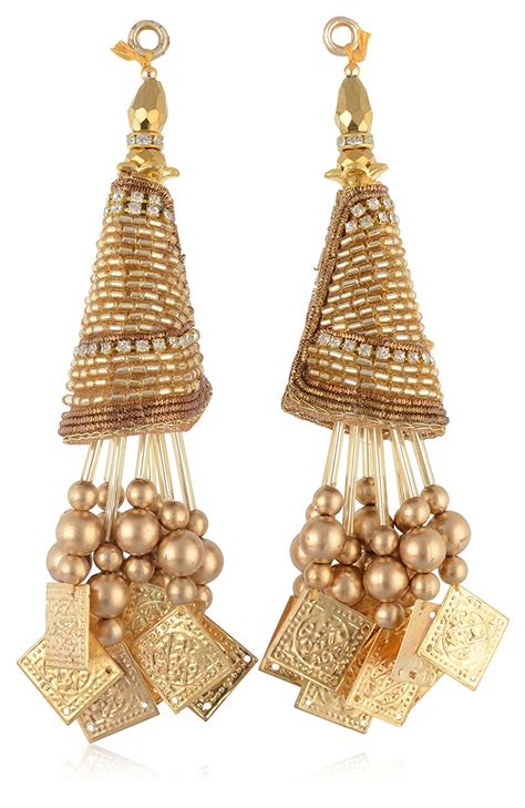 FirstBlush® Traditional/Bridal/Wedding Long Latkan/Hangings/Tassels for ...