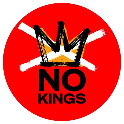 No Kings Logo PNG (Free Download)