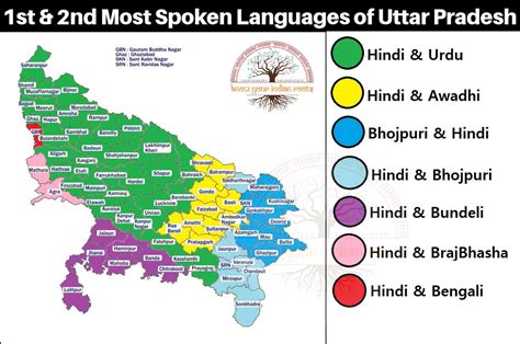 Hindi Language Map