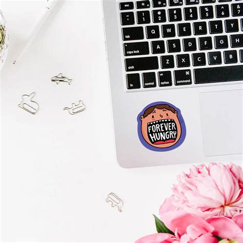 Forever Hungry Sticker – Bigsmall.in