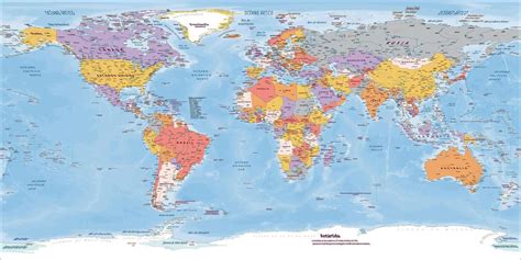 Large World Map 的图像结果