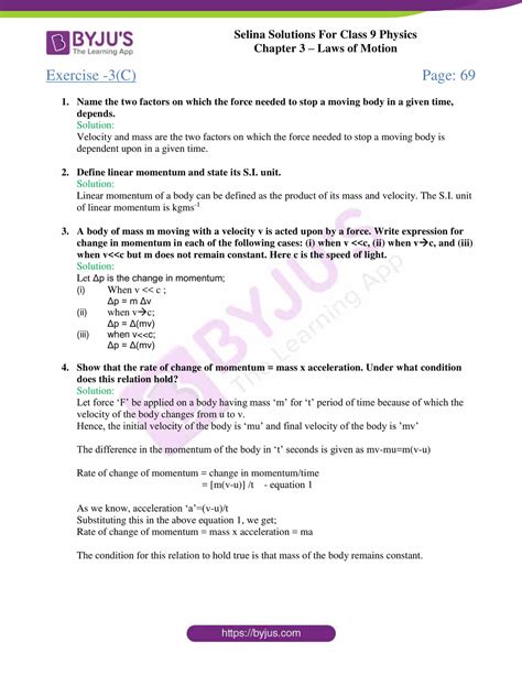 Image result for Physics Chapter 3 Class 9