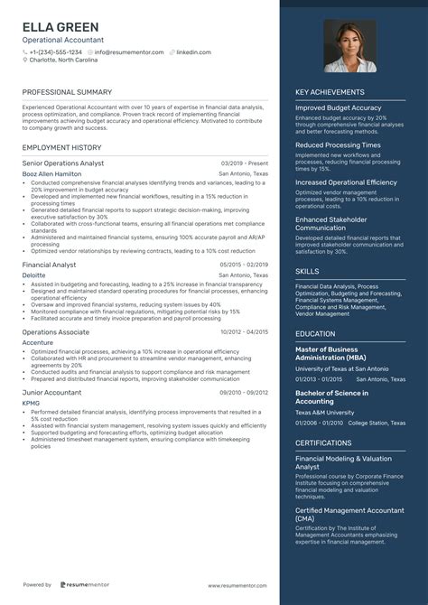 Accounting Resume Examples 的图像结果