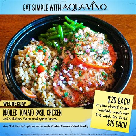 Aqua Vino Restaurant menu in Utica, New York, USA