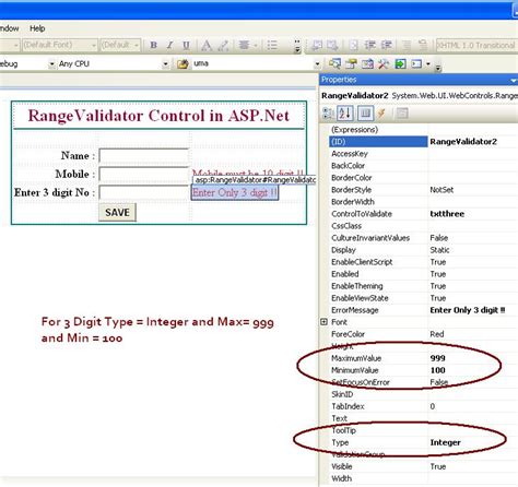 Image result for Valodator Control Asp.net Program