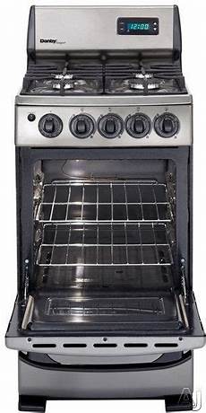 Narrow 20 stove for small tiny house galley kitchen Danby DR299BLSGLP 20 Freestanding Gas
