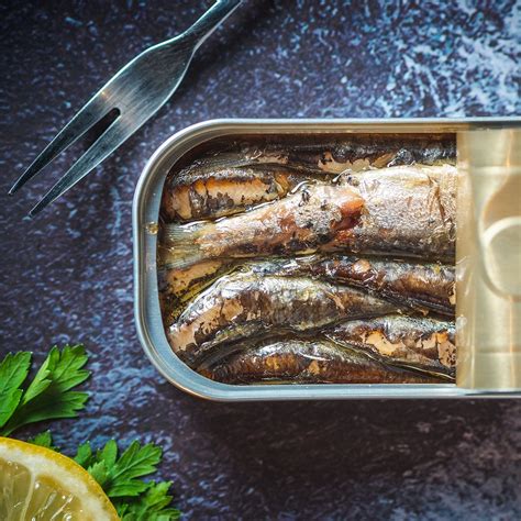 Canned Sardines In Mustard Sauce