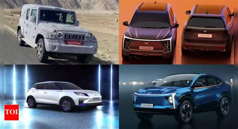 Upcoming Mahindra SUVs in India: New Tata Nexon EV rival, Thar 5-door ...