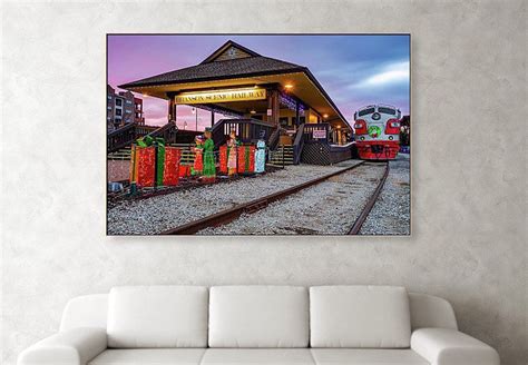 Branson Polar Express Print Branson Scenic Railway Branson - Etsy