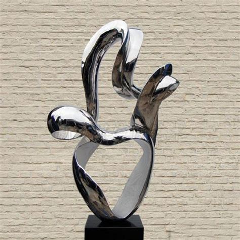拉丝不锈钢运动雕塑 现代抽象雕塑 不锈钢雕塑公司 - 多来米雕塑 - 九正建材网