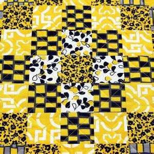 Image result for Table Runner Patterns Yellow and Black