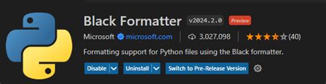 Image result for Formatting Python in vs Code Example