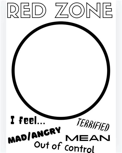 Zones of Regulation Fun Emoji Worksheets. Colouring Page, Art Project ...