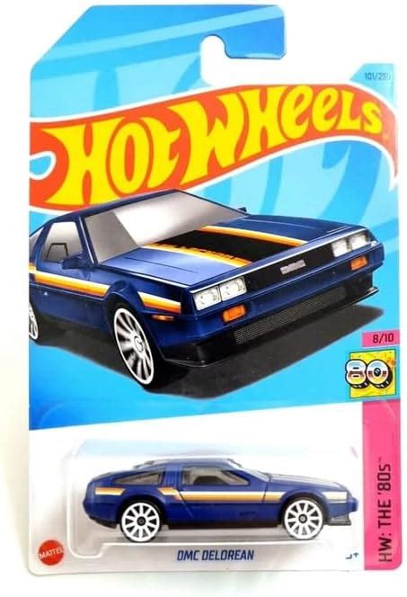 Hot Wheels HW The 80s DMC Delorean 1:64 Scale (Black) : Amazon.in: Toys ...
