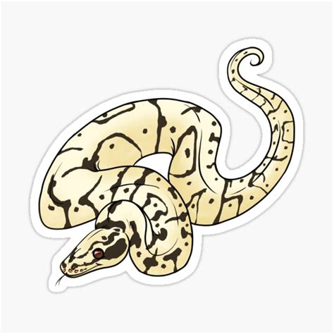 Image result for Red Bubble Ball Python Sticker