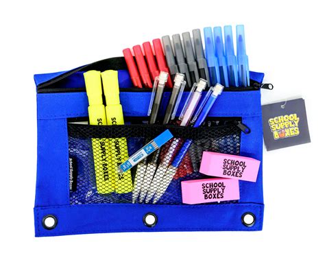 Essential Secondary School Supply Kit Bundle - 41 Pieces - School ...