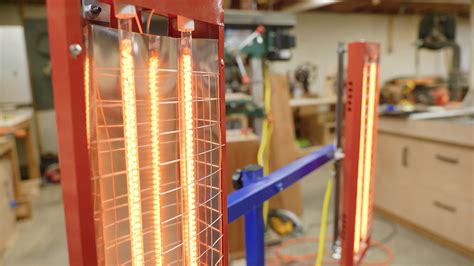 Image result for Powder Coating Using Heat Lamps